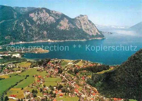 AK / Ansichtskarte Rindbach Fliegeraufnahme mit Freizeitzentrum Kat. Ebensee