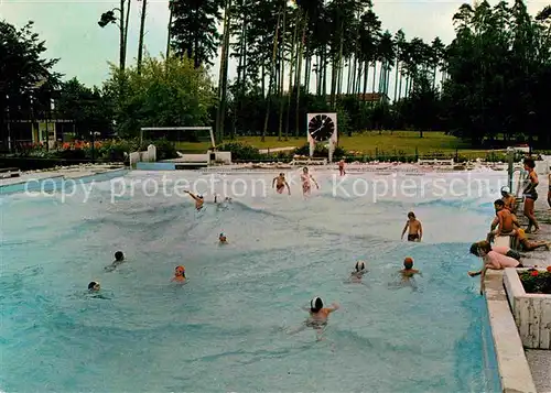 AK / Ansichtskarte Waldkraiburg Wellenbad im Waldbad Kat. Waldkraiburg