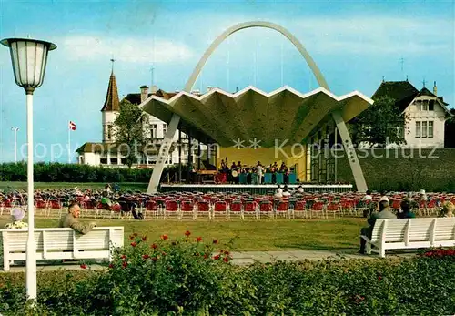 AK / Ansichtskarte Travemuende Ostseebad Musikpavillon Kat. Luebeck