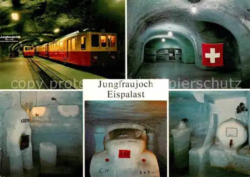 AK / Ansichtskarte Jungfraujoch Eispalast Details Kat. Jungfrau