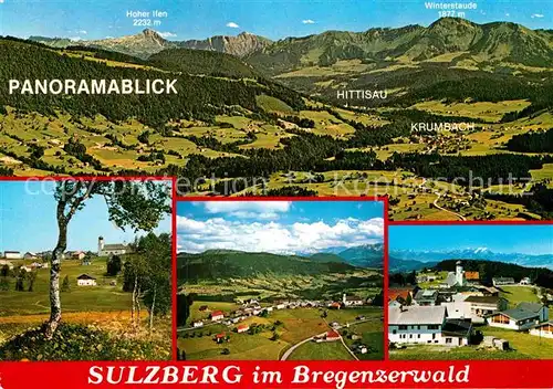 AK / Ansichtskarte Sulzberg Vorarlberg Panorama  Kat. Sulzberg