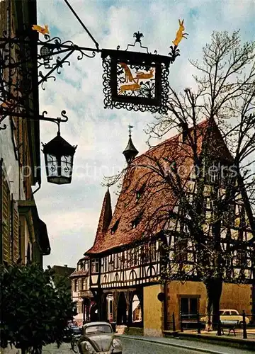 AK / Ansichtskarte Michelstadt Gasthof Drei Hasen Kat. Michelstadt