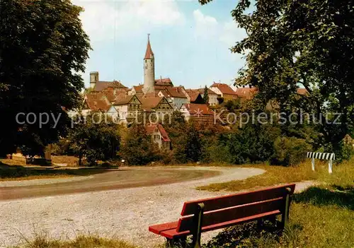 AK / Ansichtskarte Kirchberg Jagst Schloss Park Kat. Kirchberg an der Jagst