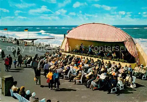 AK / Ansichtskarte Sylt Kurkonzert auf der Westerlaender Promenade Kat. Sylt Ost