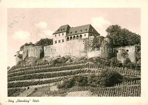 AK / Ansichtskarte Ebernburg Burg Ebernburg  Kat. Bad Muenster am Stein Ebernburg