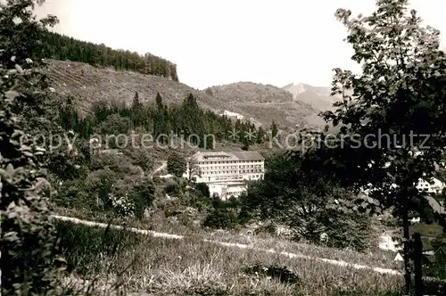 AK / Ansichtskarte Laasphe Sanatorium Lahnblick Kat. Bad Laasphe