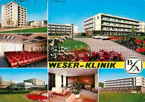AK / Ansichtskarte Bad Pyrmont Weser Klinik  Kat. Bad Pyrmont