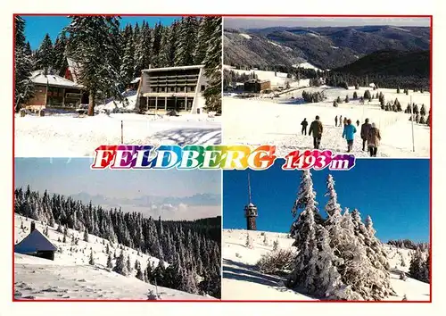 AK / Ansichtskarte Feldberg Schwarzwald Jugendherberge Hebelhof  Kat. Feldberg (Schwarzwald)