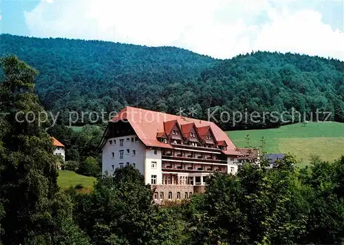 AK / Ansichtskarte Glottertal Schwarzwaldklinik  Kat. Glottertal Schwarzwald