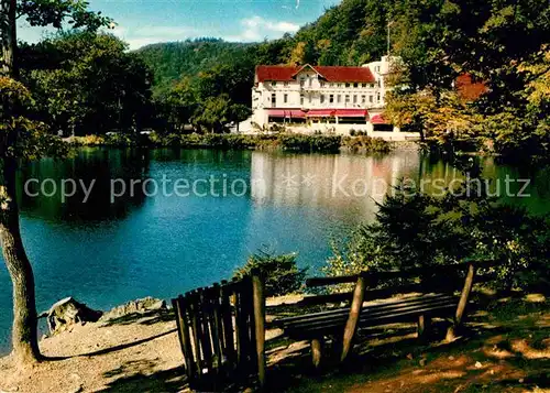 AK / Ansichtskarte Bad Lauterberg Kneipp Kurhotel Wiesenbeker Teich Kat. Bad Lauterberg im Harz