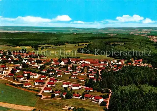 AK / Ansichtskarte Dittishausen Fliegeraufnahme Kat. Loeffingen