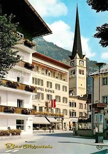 AK / Ansichtskarte Bad Hofgastein Ortsmotiv mit Kirche Thermal Kurort Gasteinertal Kat. Bad Hofgastein