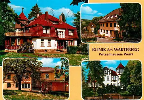 AK / Ansichtskarte Witzenhausen Klinik am Warteberg Kat. Witzenhausen