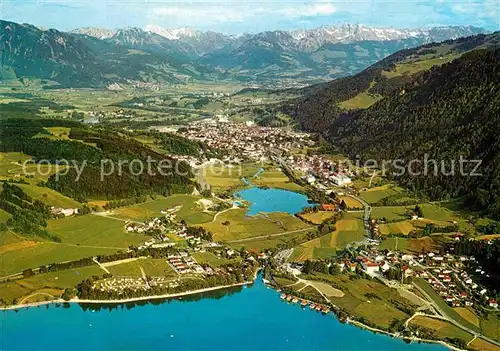 AK / Ansichtskarte Buehl Alpsee Allgaeuer Hochgebirge Fliegeraufnahme Kat. Immenstadt i.Allgaeu