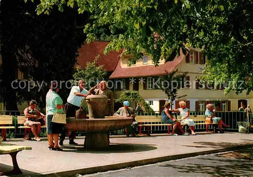 AK / Ansichtskarte Bad Peterstal Griesbach Trinkquelle am Stahlbad Kat. Bad Peterstal Griesbach