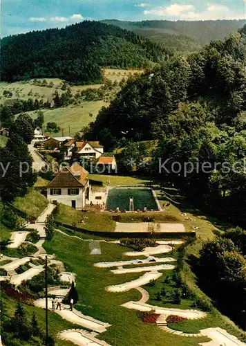 AK / Ansichtskarte Bad Peterstal Griesbach Schwimmbad und Kleingolfplatz Kat. Bad Peterstal Griesbach