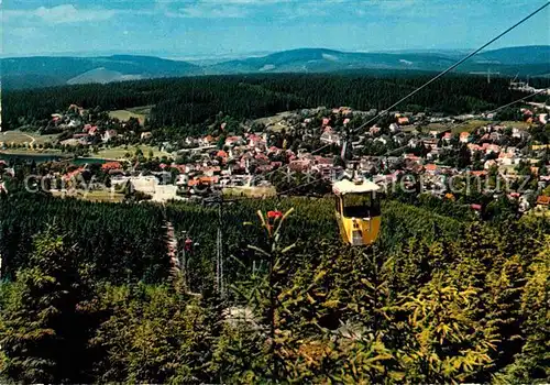 AK / Ansichtskarte Seilbahn Bocksberg Hahnenklee Bockswiese  Kat. Bahnen