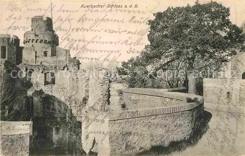 AK / Ansichtskarte Auerbach Bergstrasse Schloss Kat. Bensheim