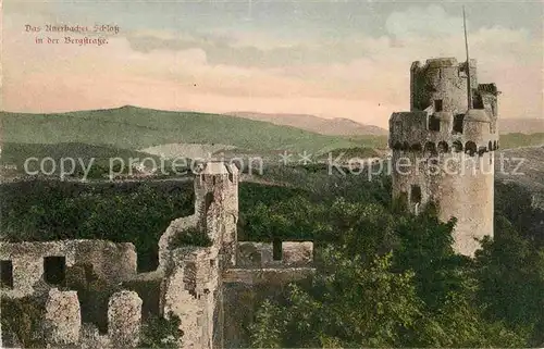 AK / Ansichtskarte Auerbach Bergstrasse Schloss Kat. Bensheim