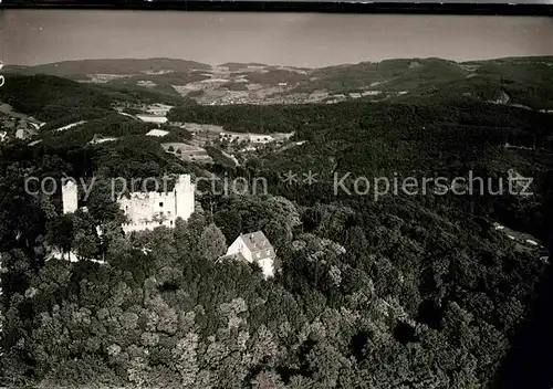 AK / Ansichtskarte Auerbach Bergstrasse Schloss Fliegeraufnahme Kat. Bensheim