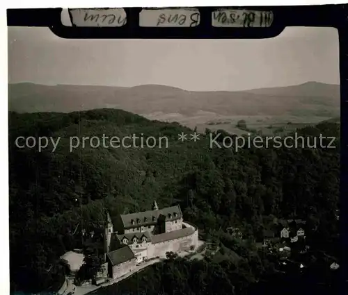 AK / Ansichtskarte Bensheim Bergstrasse Schloss Fliegeraufnahme Kat. Bensheim