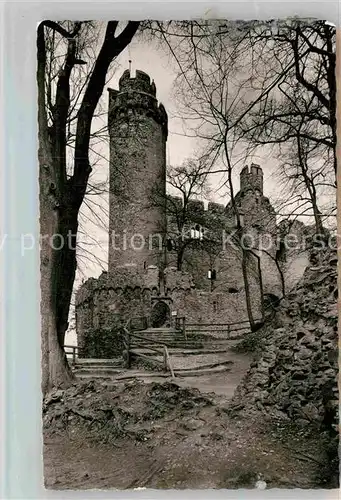 AK / Ansichtskarte Auerbach Bergstrasse Burgrestaurant Auerbacher Schloss Kat. Bensheim