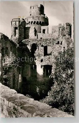 AK / Ansichtskarte Auerbach Bergstrasse Burgrestaurant Auerbacher Schloss Kat. Bensheim