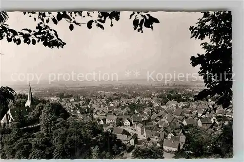 AK / Ansichtskarte Auerbach Bergstrasse Panorama Kat. Bensheim