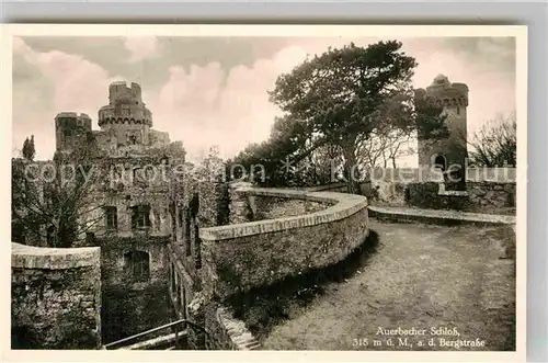 AK / Ansichtskarte Auerbach Bergstrasse Auerbacher Schloss Kat. Bensheim