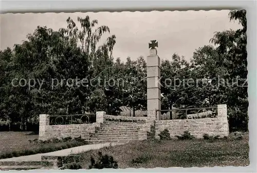 AK / Ansichtskarte Bensheim Bergstrasse Kriegerdenkmal im Kurpark Kat. Bensheim