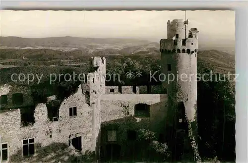 AK / Ansichtskarte Auerbach Bergstrasse Burgrestaurant Auerbacher Schloss Kat. Bensheim