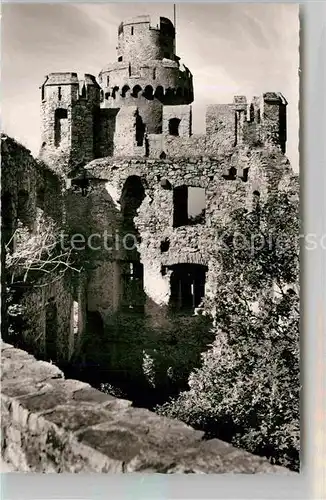 AK / Ansichtskarte Auerbach Bergstrasse Burgrestaurant Auerbacher Schloss Kat. Bensheim