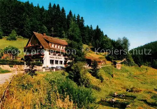 AK / Ansichtskarte Schorrental Besenfeld Gasthof Pension Zur Forelle Schwarzwald Kat. Seewald