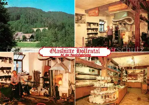 AK / Ansichtskarte Breitnau Glashuette Hoellental Handwerk Schwarzwald Kat. Breitnau