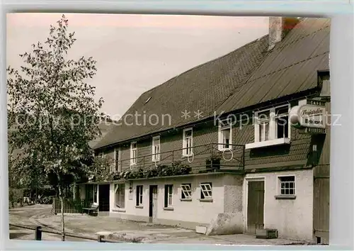 AK / Ansichtskarte Wingeshausen Cafe Riedesel Kat. Bad Berleburg