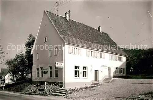 AK / Ansichtskarte Metlangen Gasthaus Stern Kat. Schwaebisch Gmuend