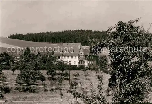 AK / Ansichtskarte Sassenhausen Gasthaus zur schoenen Aussicht Kat. Bad Berleburg