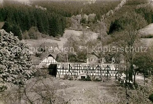 AK / Ansichtskarte Banfe Untere Muehle Kat. Bad Laasphe