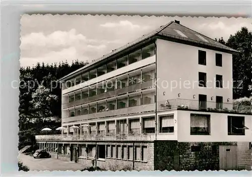 AK / Ansichtskarte Laasphe Kurhaus Sanatorium Dr de la Camp Kat. Bad Laasphe