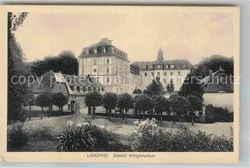 AK / Ansichtskarte Laasphe Schloss Wittgenstein Kat. Bad Laasphe