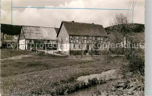 AK / Ansichtskarte Wingeshausen Pension Schenkel Kat. Bad Berleburg