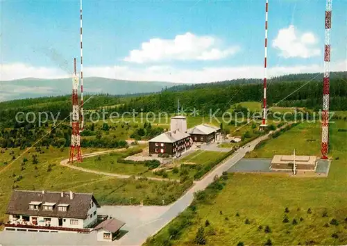 AK / Ansichtskarte Hessisch Lichtenau Berggasthof Hoher Meissner Fliegeraufnahme Kat. Hessisch Lichtenau