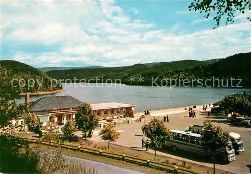 AK / Ansichtskarte Osterode Harz Soesetalsperre Dammkrone Kat. Osterode am Harz