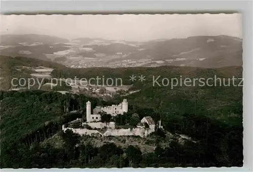 AK / Ansichtskarte Auerbach Bergstrasse Fliegeraufnahme Auerbacher Schloss Kat. Bensheim