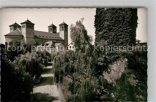 AK / Ansichtskarte Bensheim Bergstrasse Blauer Turm mit Stadtkirche Kat. Bensheim