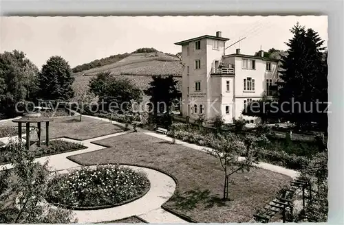 AK / Ansichtskarte Bensheim Bergstrasse Stadtpark mit Kirchberg Kat. Bensheim