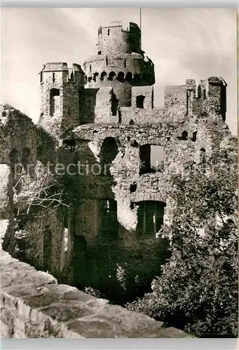 AK / Ansichtskarte Auerbach Bergstrasse Schlossruine Suedturm Kat. Bensheim