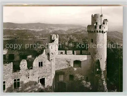 AK / Ansichtskarte Auerbach Bergstrasse Schlossruine Suedturm Kat. Bensheim