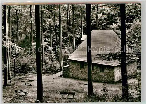 AK / Ansichtskarte Bensheim Auerbach Kapelle Not Gottes