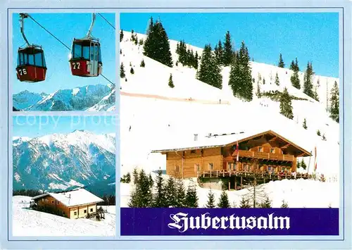 AK / Ansichtskarte Flachau Hubertusalm Rudolf Kaml Seilbahn Kat. Flachau